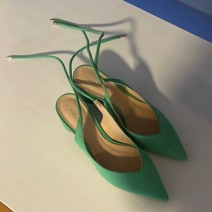 Arezzo Green Sandals.. NWOT